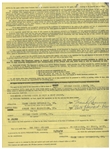 Two 1959 Contracts Signed by Moe Howard -- One 2pp. Signed Twice by Moe Regarding Moulin Rouge Event; Other 1pp. Regarding ''Frances Langford Special'' Signed -- Each Measures 8.5'' x 11'', Very Good